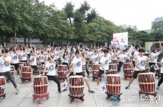 제2회 대구학생모듬북 8.15 특별공연 펼쳐져