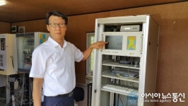 평택 장당하수처리상태 설명하는 정원익 소장