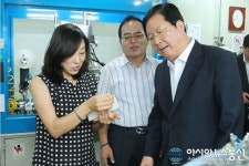 장종태 서구청장, 중소기업 현장방문