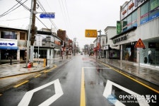충남 서산 도심 시가지 전신주, 50년만에 철거된다.