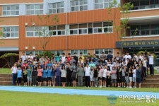 박종훈 교육감, 밀양 미리벌 중학교 방문