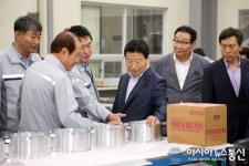 안상수 시장, 삼우금속공업(주) 찾아 ‘중소기업 애찬’