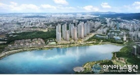 광교 중흥S클래스 오피스텔 프리미엄 치솟는 상가경쟁률! 어뮤즈스퀘어 모델하우스 인산인해