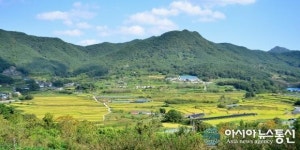 밀양 산촌의 가을 풍경