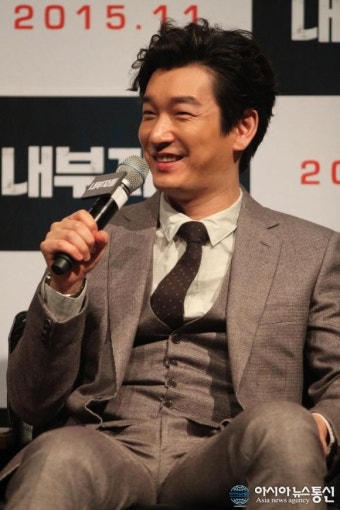 [영화 내부자들 제작보고회] 미소가 멋진 남자 조승우