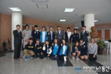 인천서부교육지원청, 청라달튼외국인학교 수상스키 선수 격려