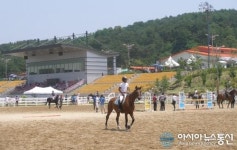 상주국제승마장서 제96회 전국체전 승마대회 개최