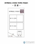 영덕 신규원전 찬반 주민투표용지 모형 공고