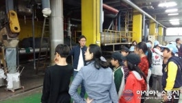 도봉구 급식문화바로미 봉사단, 음식물 중간처리장 견학