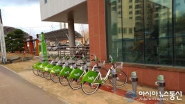 거창군 공영자전거 ‘그린씽’ 대여소 추가 설치∙운영