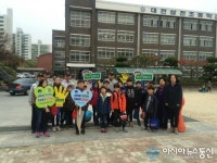 둔산서, 삼천초등학교 등굣길 안전 캠페인 실시