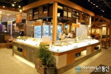 갤러리아수원점, 계절밥상 다양한 음식들