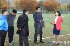 안산시의회 유화 의원, 성호구장·U-정보센터 등 일선 현장 의정활동