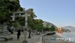 日미야지마 이쓰쿠시마 신사 입구