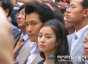 정우성, 과거 김태희와 함께 '찰칵'...'일반인 학살'