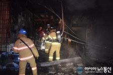 안산소방서, 신속한 화재 대응으로 40명 인명구조