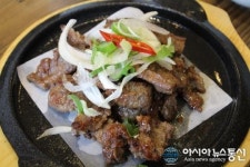 ‘전주 한옥마을 맛집 채갈비와 채냉면의 만남 채마루’