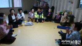 동부서, 동절기 노인 교통사고 예방 홍보