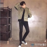 진탑항공 | 위너 강승윤,시크한 항공점퍼와 블랙 스키니진 완벽히 매치