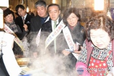 최양식 경주시장, 전통시장 장보기 행사 가져