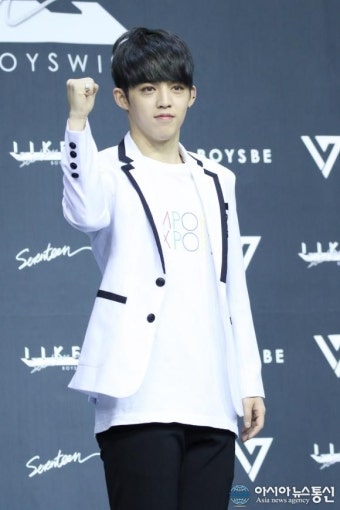 [세븐틴 콘서트] 세븐틴 리더 에스쿱스의 화이팅