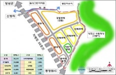 창원시, 동읍 신방지구 도시개발사업 부지조성공사 순조