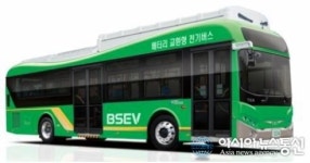 “함양에서 생산된 친환경 전기버스 제주도 간다!”