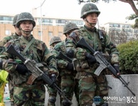 대테러훈련, 경비를 서는 52사단 병력