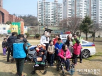 군산경찰 명화학교 교통홍보 전개