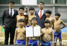 전의초, 70회 전국씨름선수권대회 초등부 2위