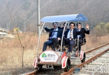 문경 진남역~구량리역 철로자전거 재개장