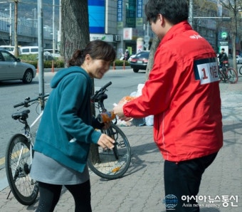 이준석 후보, 주말 선거 활동…'지지 호소'