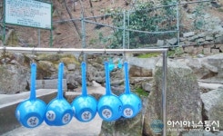대선주조, 부산 지역 약수터에 ‘순한시원 약수바가지’ 지원