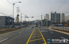 아산시, 전국체전 주 진입로 외암대로 개통