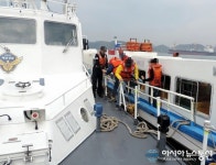 창원해경, 진해 우도 앞바다 표류 도선 구조