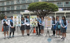 대구 중앙고 의학동아리, 동산병원서 캠페인 펼쳐