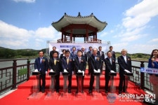 농어촌公 안동지사, 호민저수지 통수식 개최…본격 영농급수 돌입