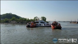 인천서부소방서, 정서진 119구조대 좌주된 선박 인명구조