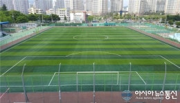 창원시, 마산종합운동장 보조경기장 새 단장