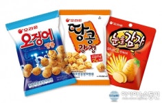 오리온, 스낵3종 국내 생산 재개