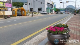 청도군 매전면, 향기 그윽한 꽃길 조성