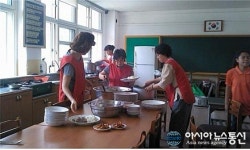 봉화 파란별 봉사회 경로당 점심나눔 봉사