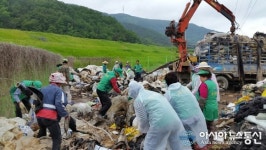 합천 덕곡면 농번기 이전 환경정화 활동