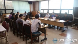 평택시 안중출장소, 관내 옥외광고업자 간담회 개최