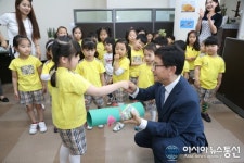 사천시, 시민시장실 운영 어린이들에게 인기만점