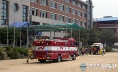 제천소방서-신백초, ‘공공기관 합동소방훈련’ 실시