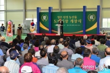 스마트폰으로 경매 참가…영주 민영 농산물도매시장 개장