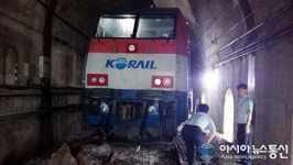 (종합) 봉화 굴현터널 인근서 무궁화호 탈선...인명피해 없어