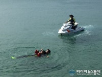 동해해경, 해수욕장 개장 전 사전 적응 훈련 실시