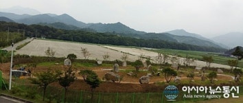 함양정수장에 천년의 얼과 신비 간직한 시비공원 조성